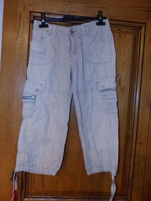 pantacourt beige taille 36  6 Viriat (01)