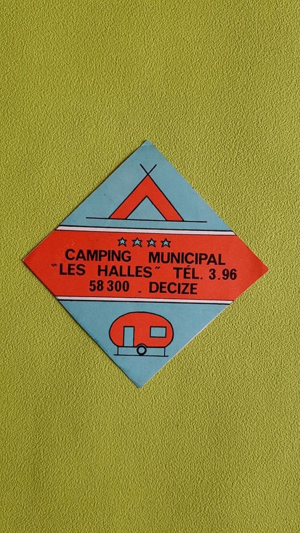 AUTOCOLLANTS CAMPING DE DECIZE 