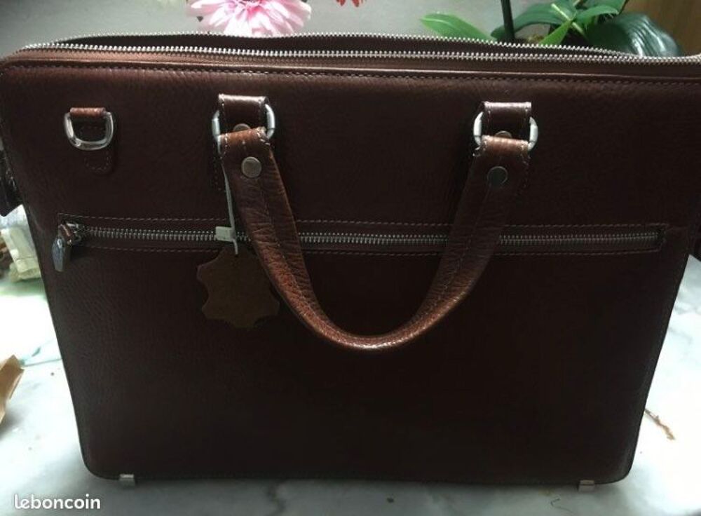 Cartable en cuir Maroquinerie