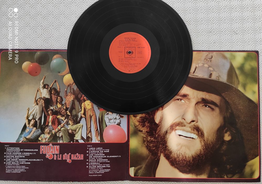 DISQUES 33T VINYLS ? Michel FUGAIN CD et vinyles