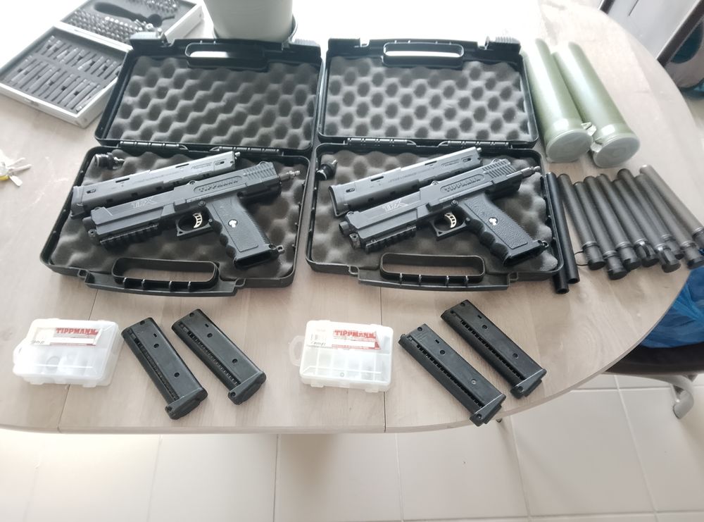 Kit 2 lanceurs paintball Tippman TPX Sports