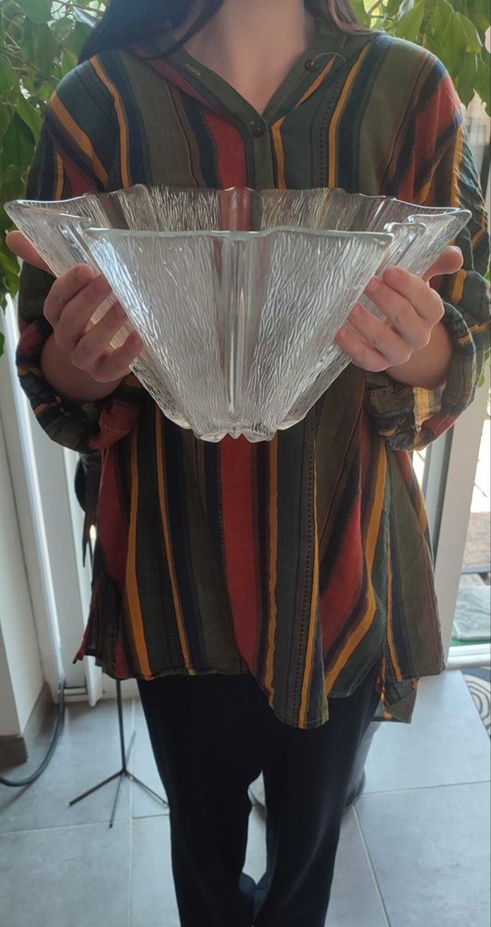 Grande coupe XXL vintage Walther Glas 