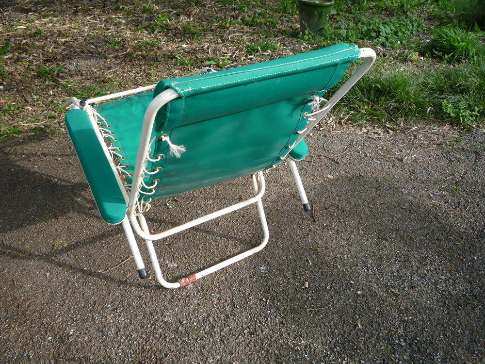 Chaise longue/transat vintage (G) 