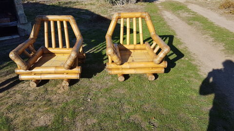 Fauteuils en bambou du japon 2 unit�s 160 Agde (34)