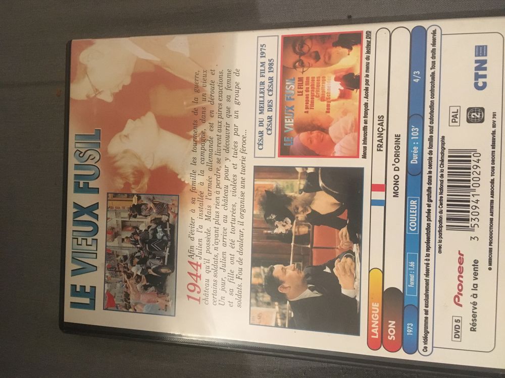 Dvd Le vieux fusil comme neuf Audio et hifi