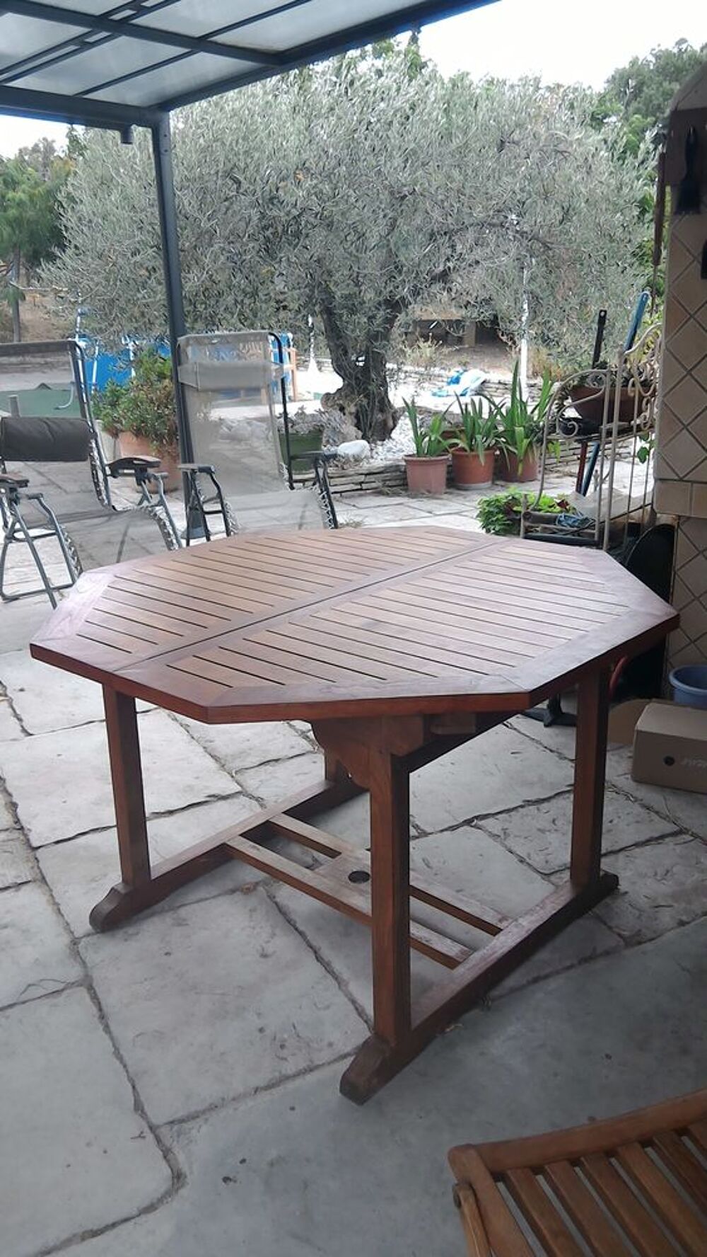 Table de jardin bois Jardin