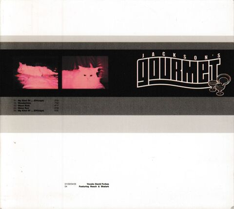 CD   Jackson   -   Jackson's Gourmet  (Digipak) 7 Antony (92)