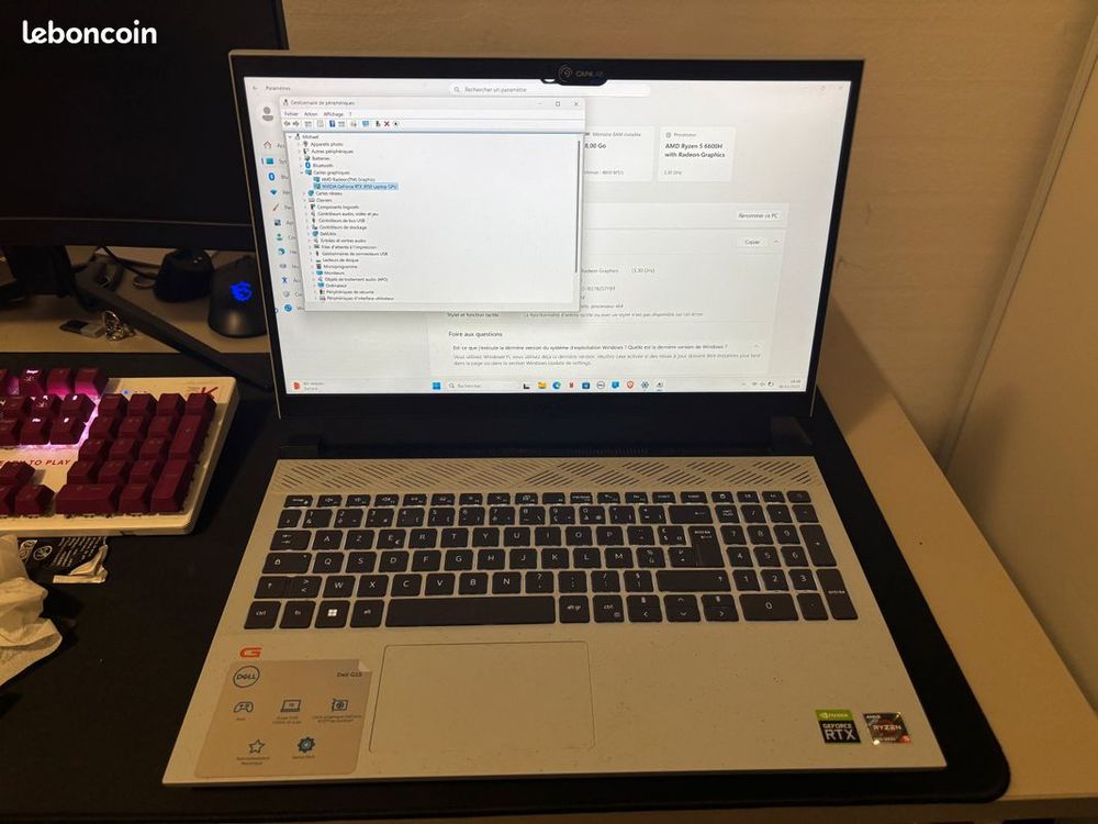 Ordinateur Dell Gamer G15 5525
Matériel informatique