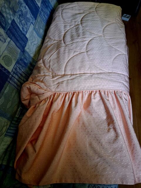 Dessus de lit pour lit de 160 cm de large, couleur saumon 37.5 ragny (95)