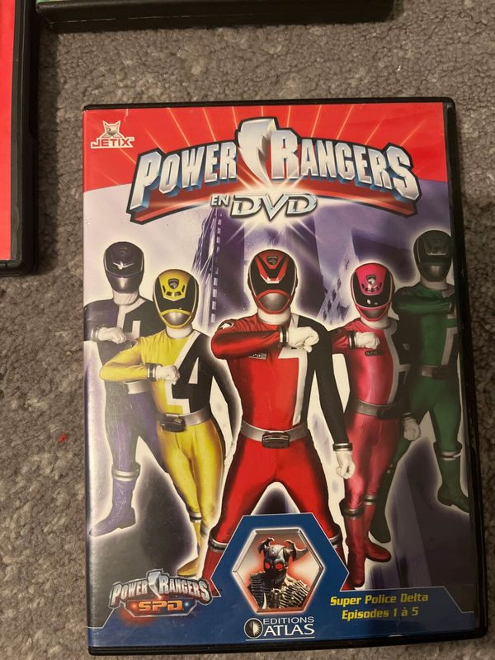 2 DVD power rangers - &eacute;pisodes 1 &agrave; 10 DVD et blu-ray