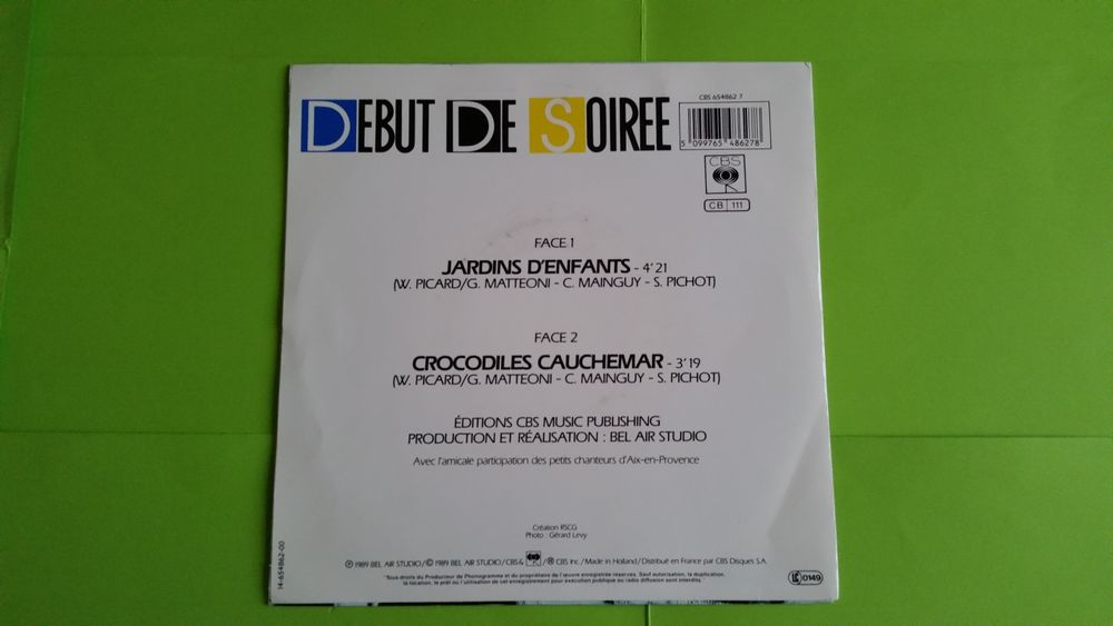 D&Eacute;BUT DE SOIR&Eacute;E CD et vinyles