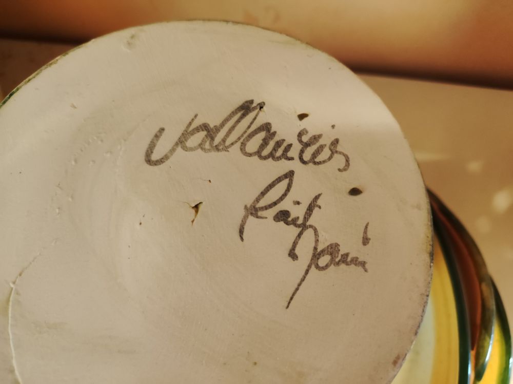 Lot de fa&iuml;ence de Vallauris Cuisine