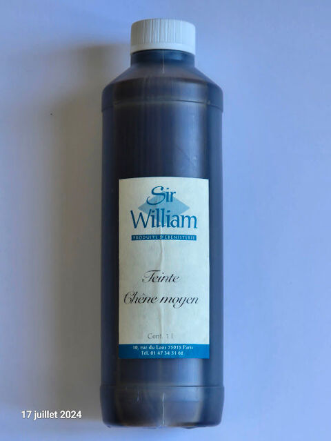 Teinte ch�ne moyen  pour bois - Teinture �b�nisterie 1 L     18 Clairavaux (23)