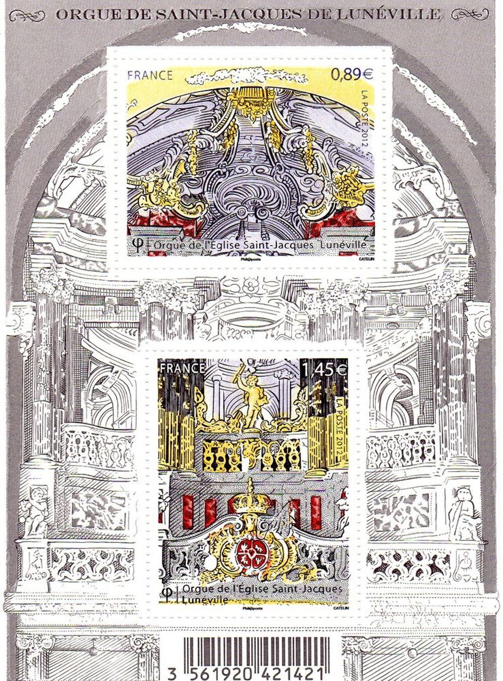 TIMBRES de France 
Neuf ** 2012 