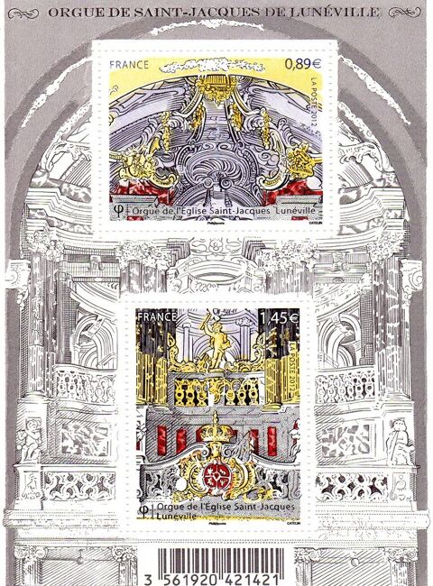 TIMBRES de France 
Neuf  **   2012 4 Caumont (09)