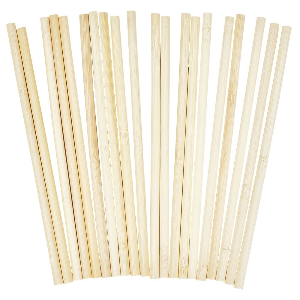 Paille r&eacute;utilisable en bambou Eco Friendly Décoration