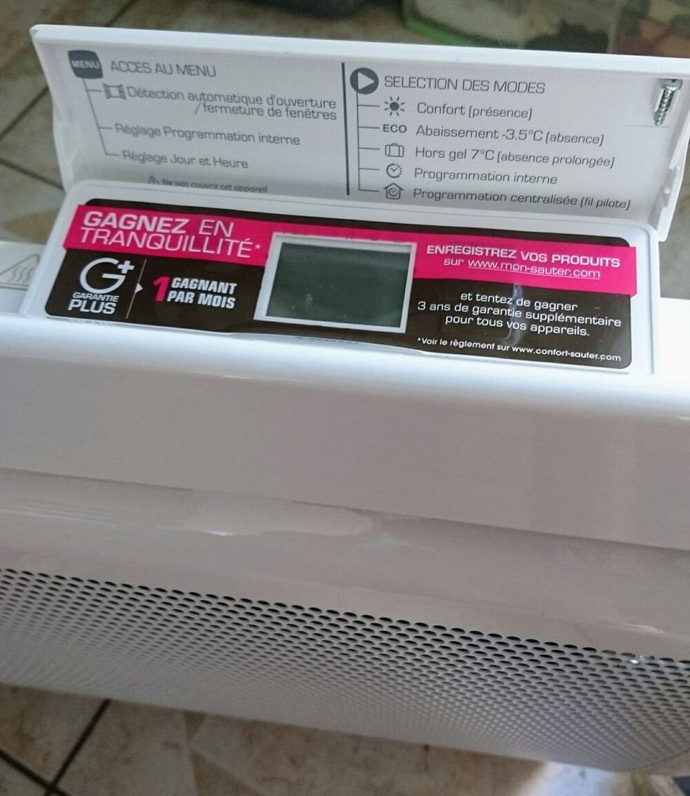 Radiateur radiant Sauter 
Electroménager