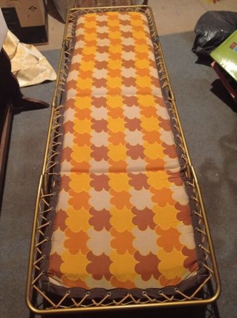 Lit de camp vintage en bon �tat 35 Ga�l (35)