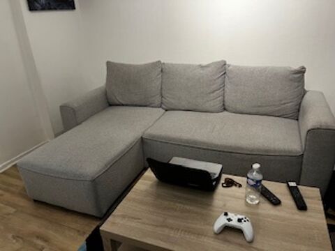 Canap convertible gris clair 350 Metz (57)
