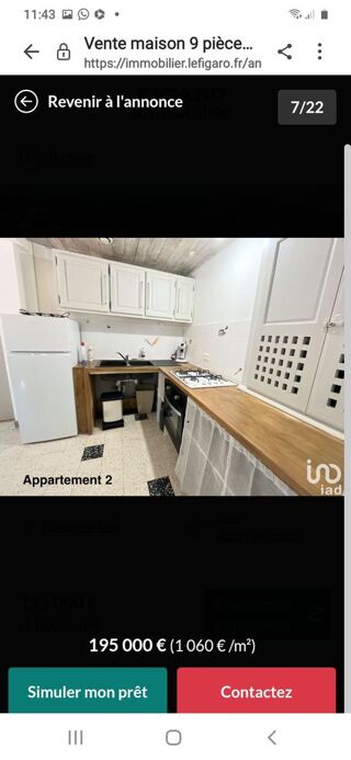  Appartement à louer 1 pièce 47 m² Vallon-pont-d'arc