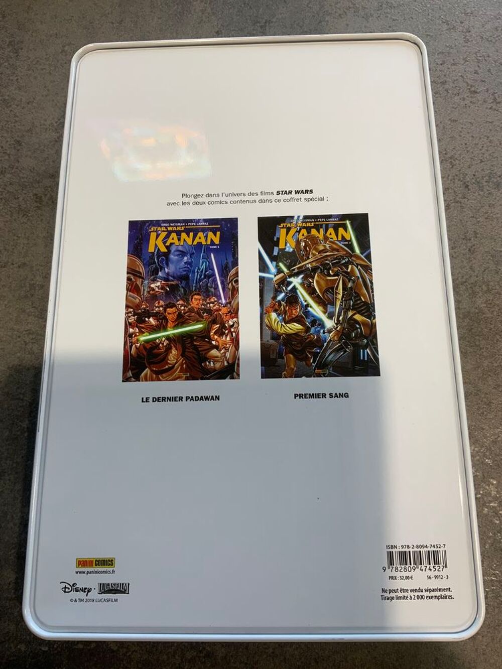 Coffret m&eacute;tal star wars panini Electroménager