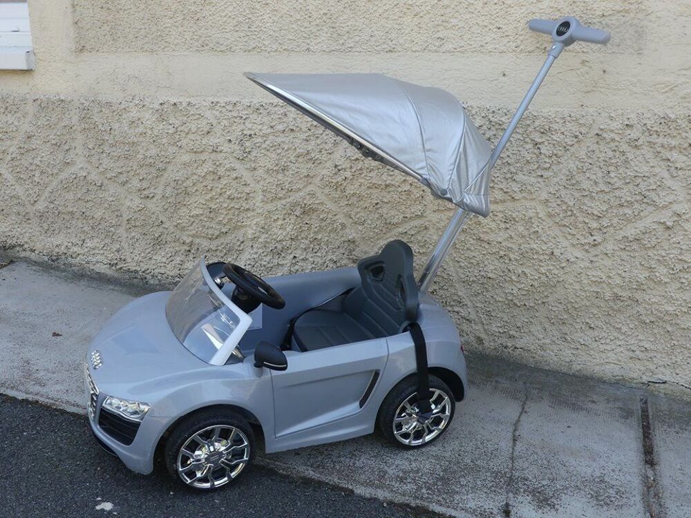Porteur Audi R8 - Gris M&eacute;tallis&eacute; NON ELECTRIQUE Jeux / jouets