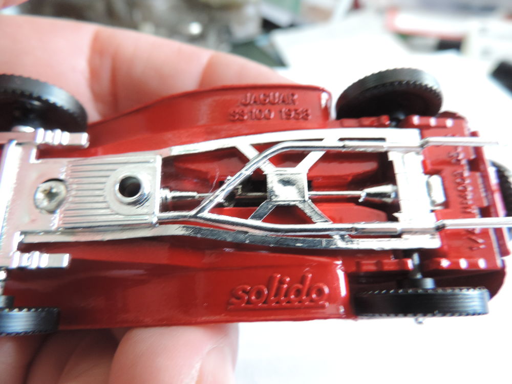 SOLIDO - JAGUAR SS 100 - 1938 - Echelle : 1/43 &egrave;me. 