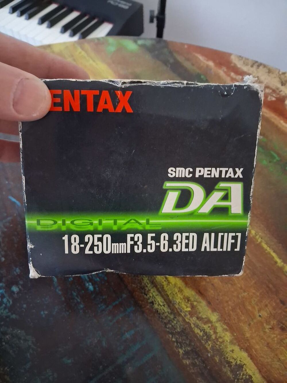 PENTAX K200D avec housse, objectif 18-250, objectif fish-eye Photos/Video/TV
