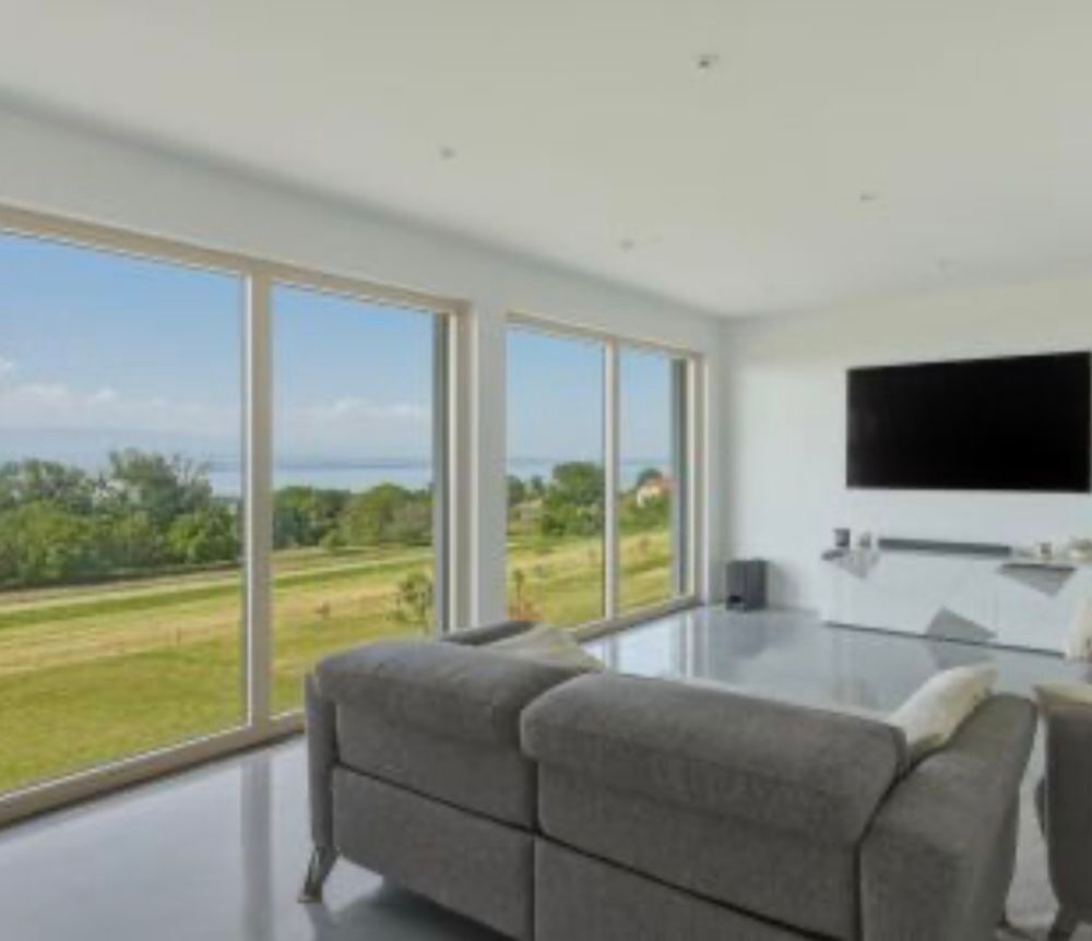 Vente Maison Vue Lac Leman, Villa contemporaine Marin, Thonon, Evian Marin