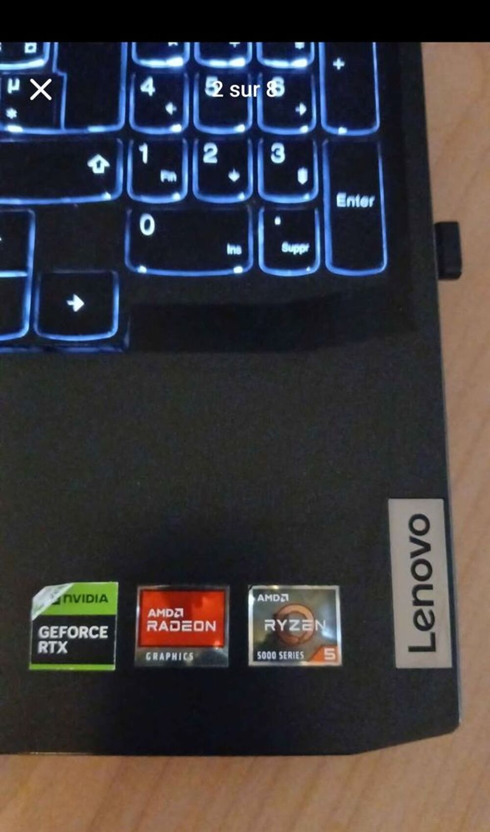 Pc gamer Lenovo IdeaPad Gaming 3 et clavier Empire k300 Matériel informatique