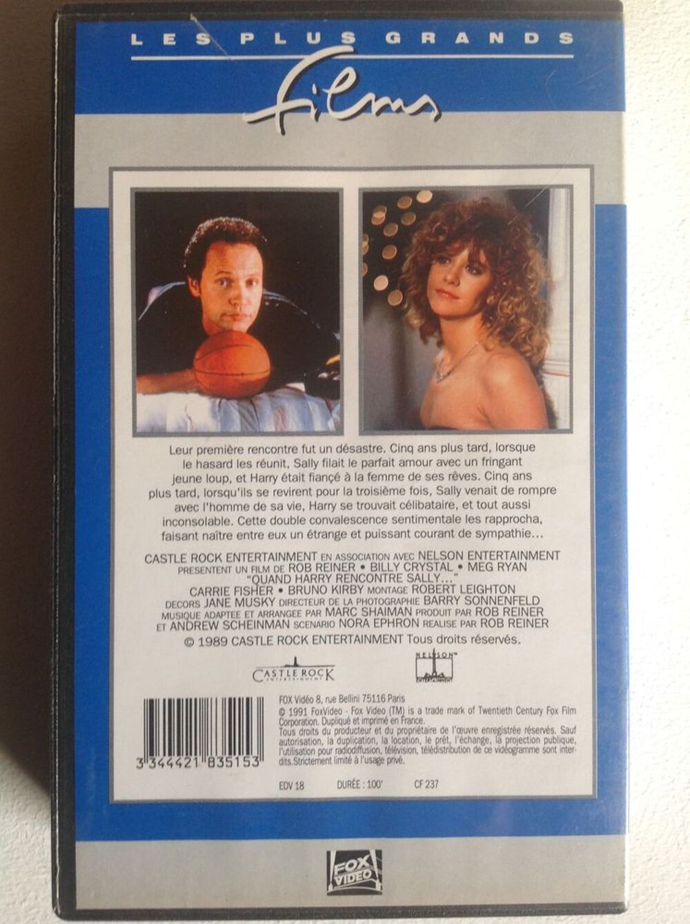 QUAND HARRY RENCONTRE SALLY...K7 VID&Eacute;O Envoi Possible
Photos/Video/TV