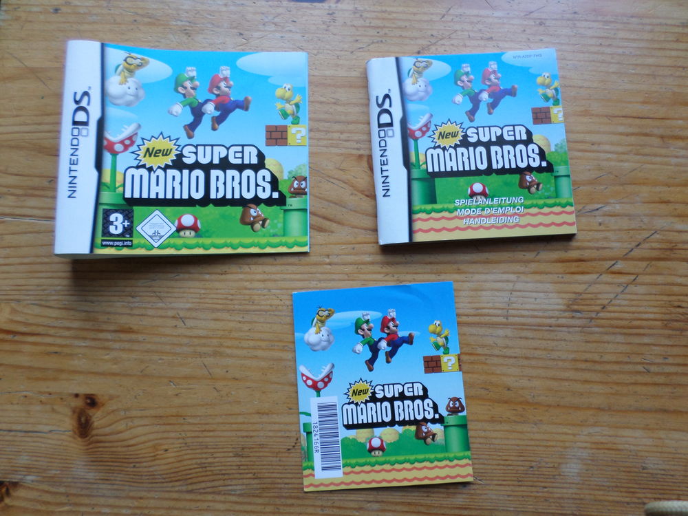 Nintendo DS lot 18 boites et notices pokemon version blanche Consoles et jeux vidéos