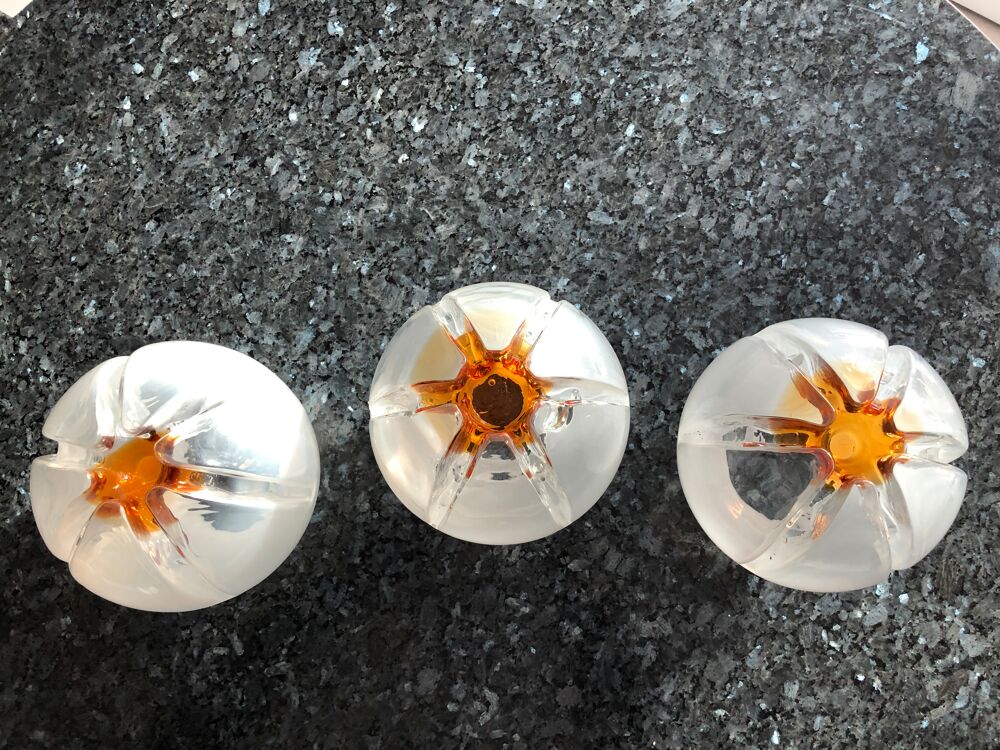 Lustre / lampe &agrave; suspendre, vintage/luminaire -Verre Murano Décoration