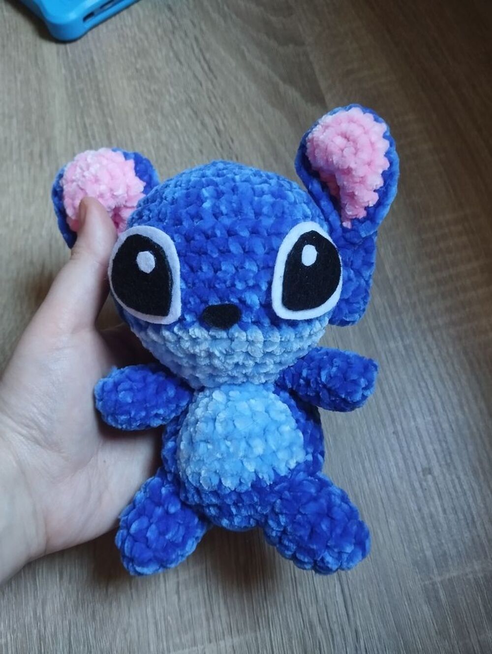 Stitch peluche fait main Jeux / jouets