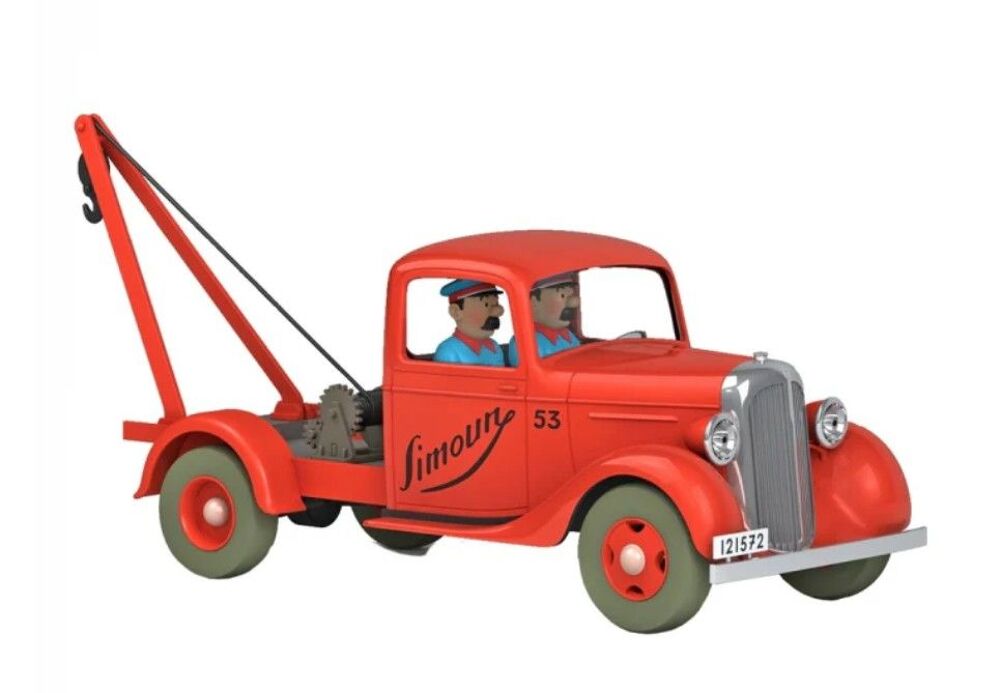 miniature Tintin la d&eacute;panneuse Simoun 1/24e neuve
