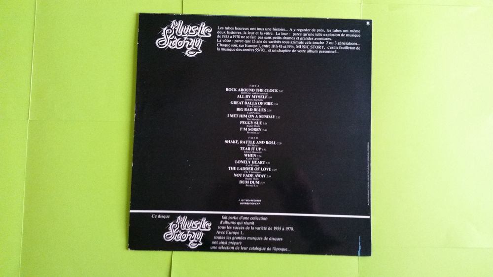 MUSIC STORY * D'EUROPE 1* CD et vinyles