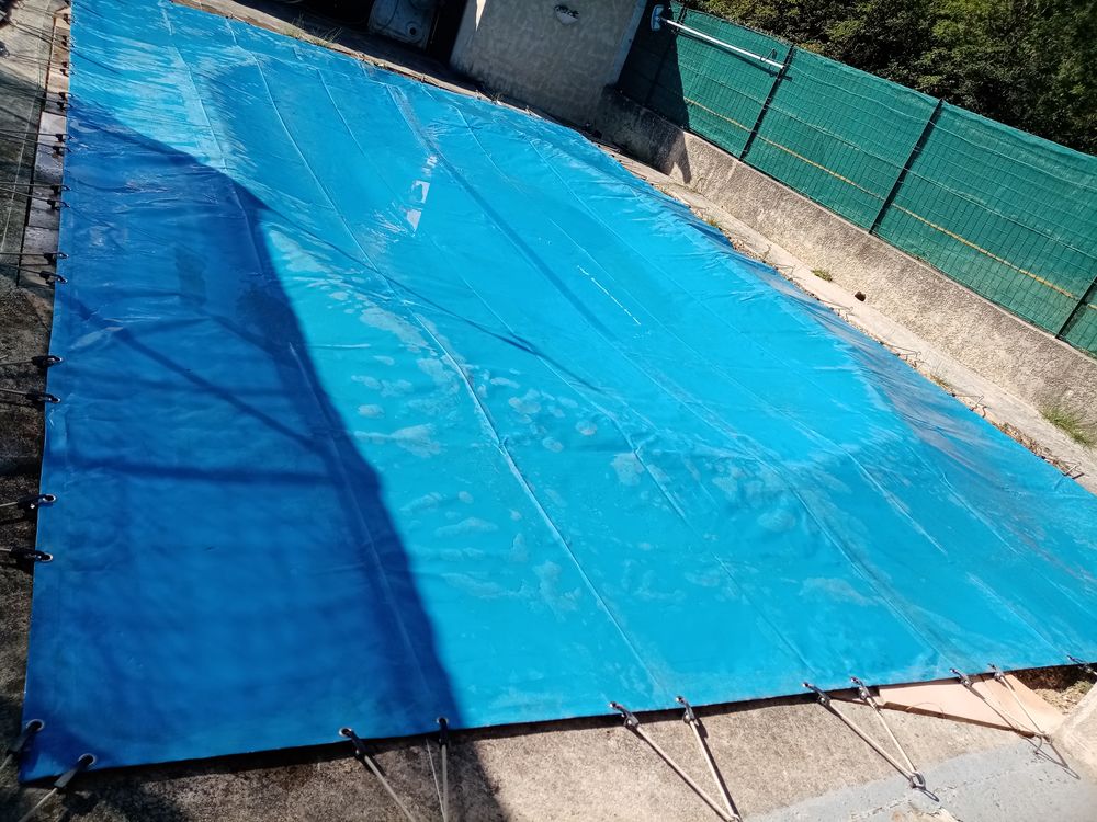 BACHE de s&eacute;curit&eacute; piscine 8,30 x 5,30 Sports