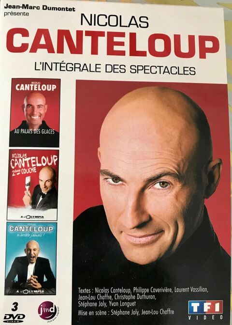 coffret 3 DVD  l'intgrale des spectacles Nicolas canteloup 15 Montauban (82)