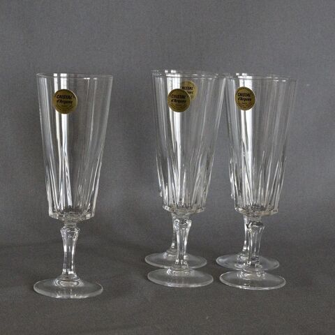 flutes en cristal 6 Provin (59)