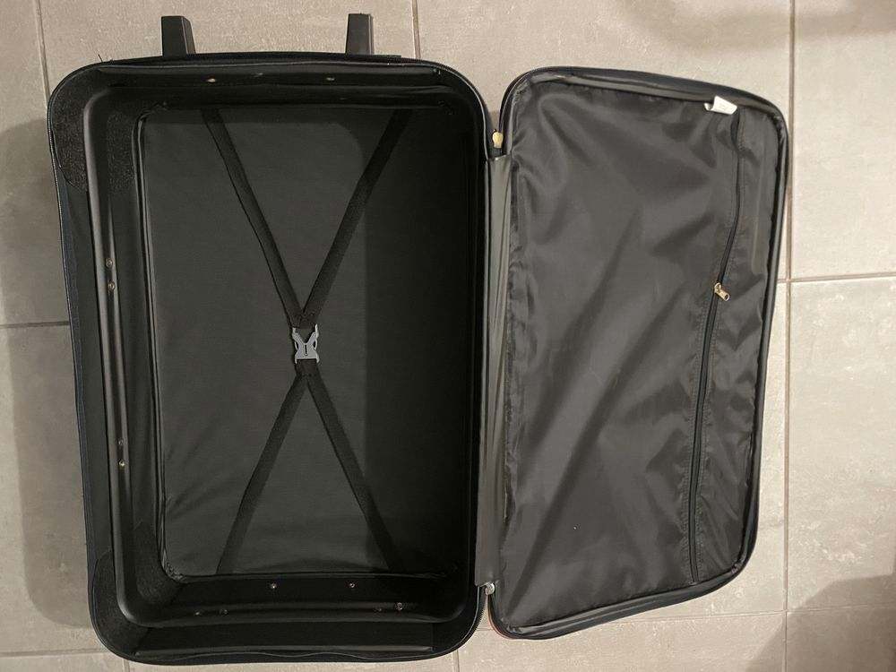 Valise Easyline bleu marine Maroquinerie