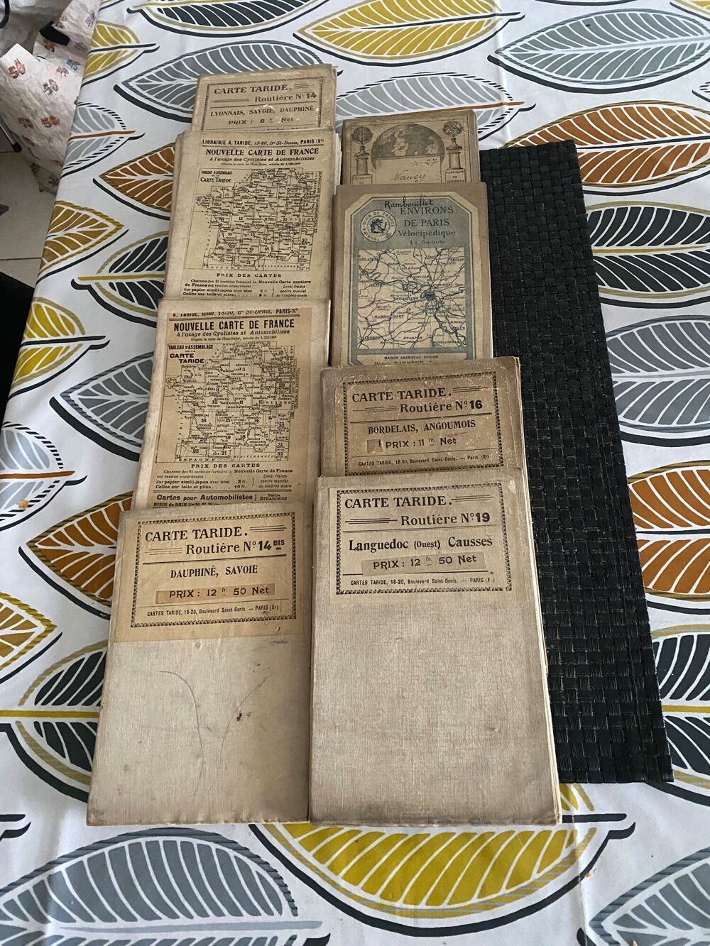8 CARTES TARIDE DIVERSES 