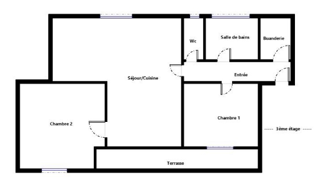 Appartement à vendre 3 pièces 56 m²