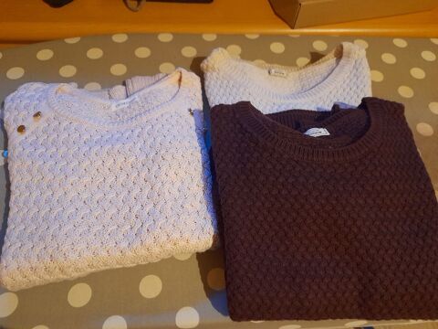 Lots de 3 pulls 30 Marly-sous-Issy (71)