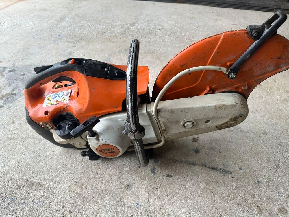 Meuleuse essence &Oslash; 350 STIHL TS 420 Bricolage