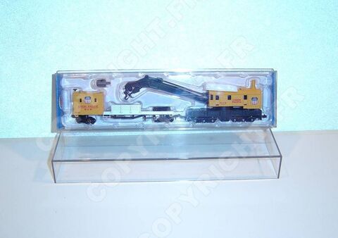 BACHMANN N 46611 GRUE & WAGON MAINTENANCE DES VOIES U P 59 Sergines (89)