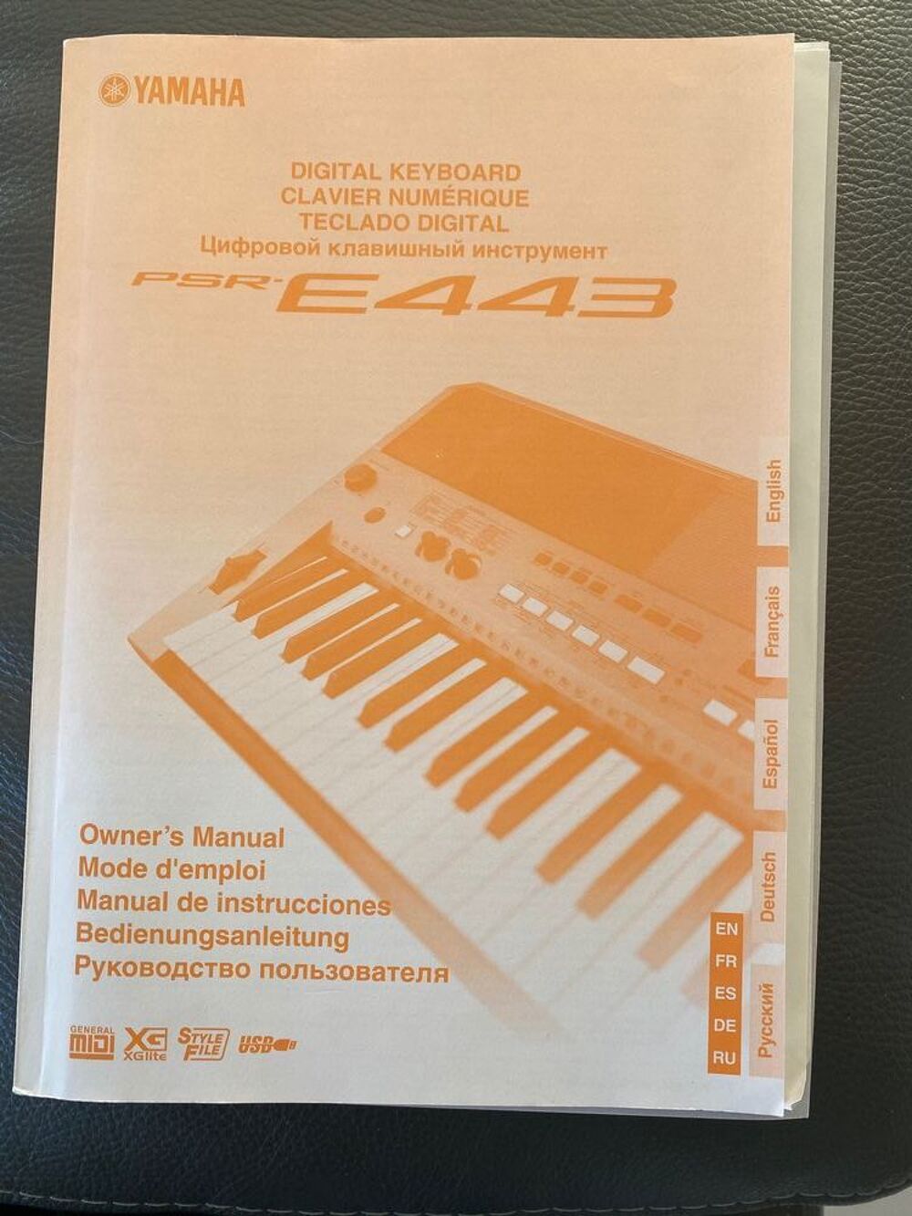 Clavier num&eacute;rique PSR E443 Instruments de musique