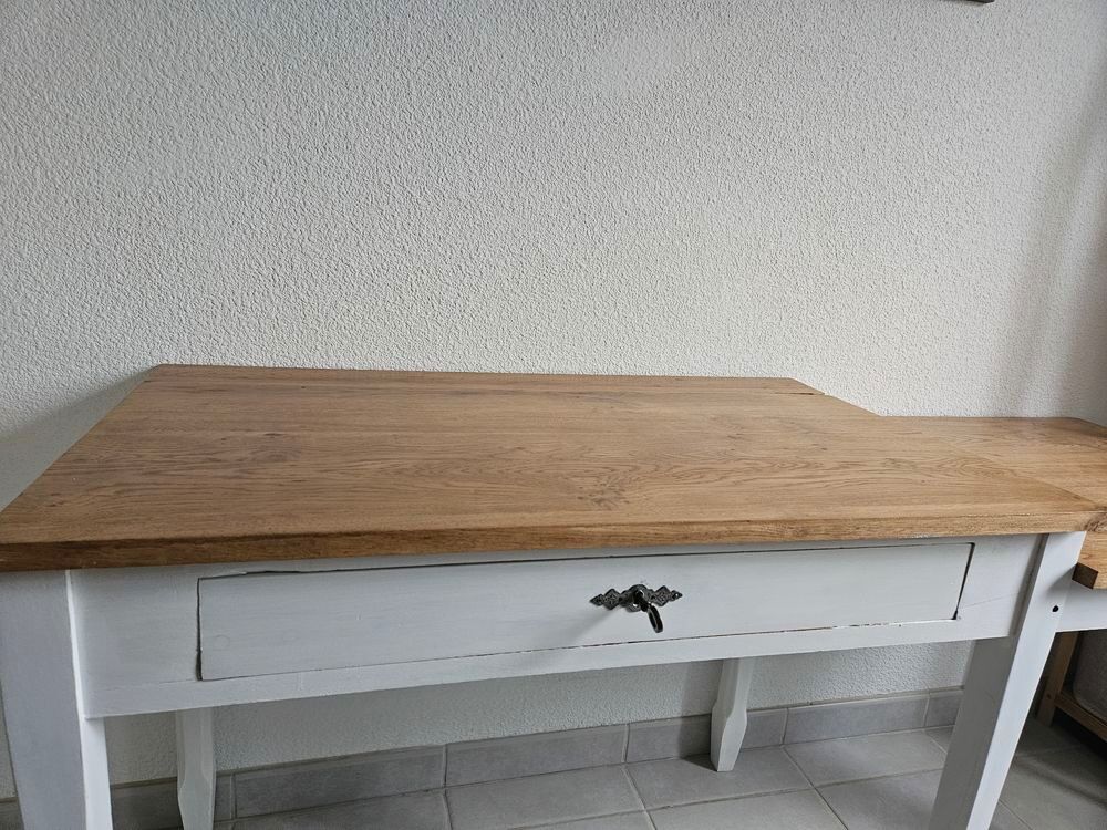 Bureau &agrave; 2 niveaux et 1 tiroir Meubles