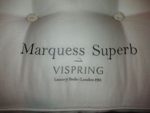Lit Vispring Marquess Superb bleu nuit satin 180x200 4500 Beausoleil (06)