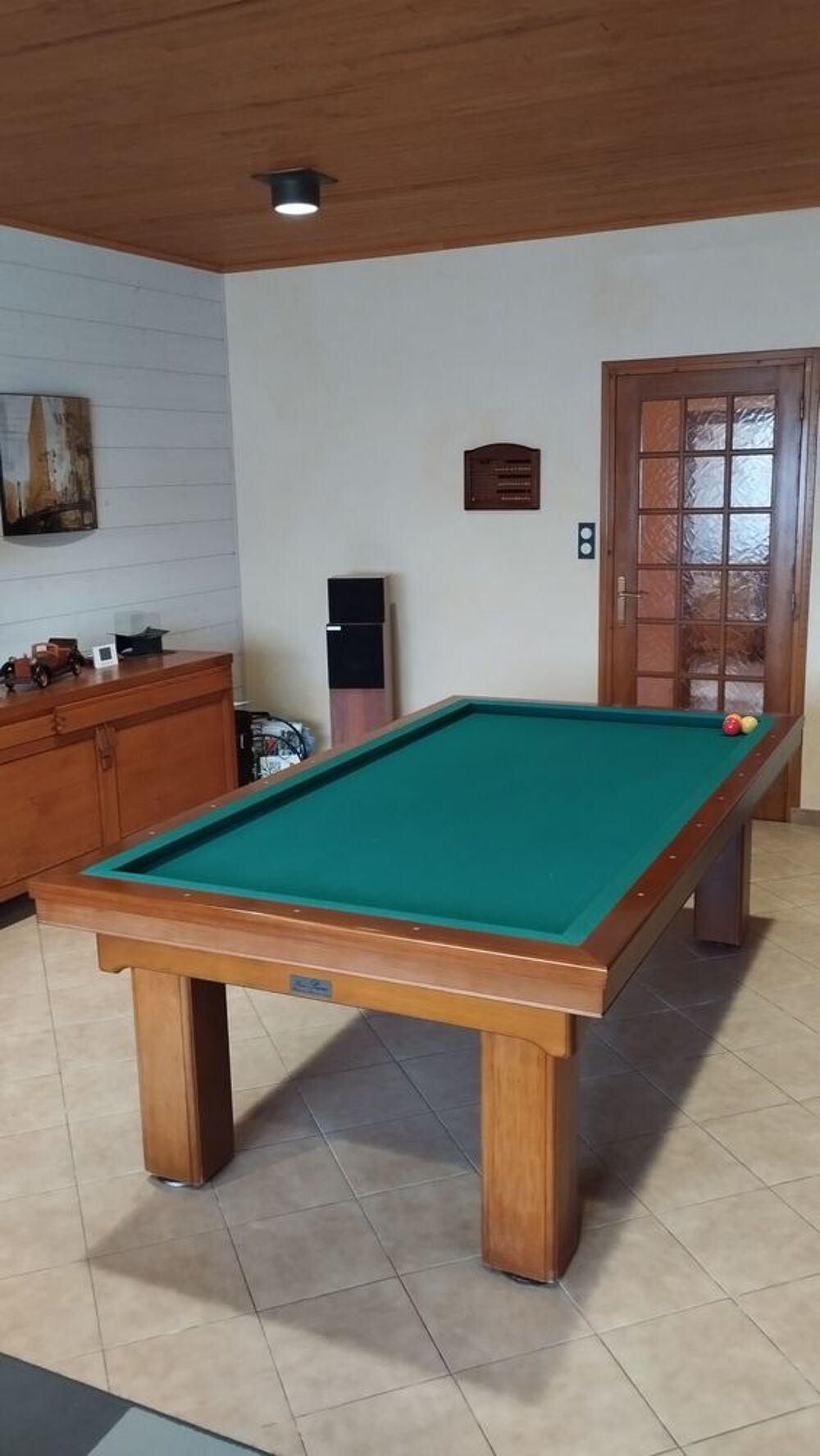billard fran&ccedil;ais Ren&eacute; Pierre Meubles