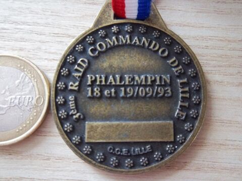 m�daille militaire collection 3�me raid commando Lille 1993 0 Valognes (50)